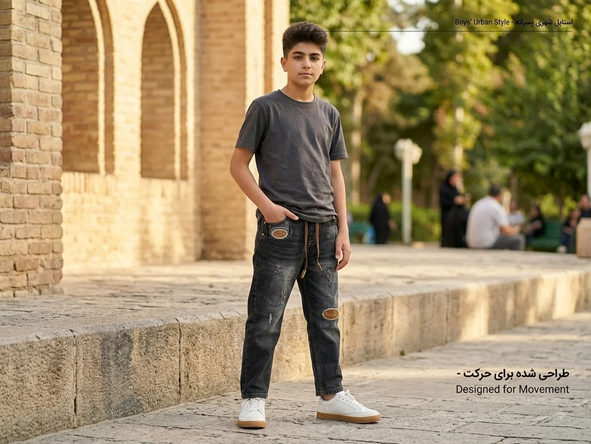 شلواربگ پسرانه سایز 80/100